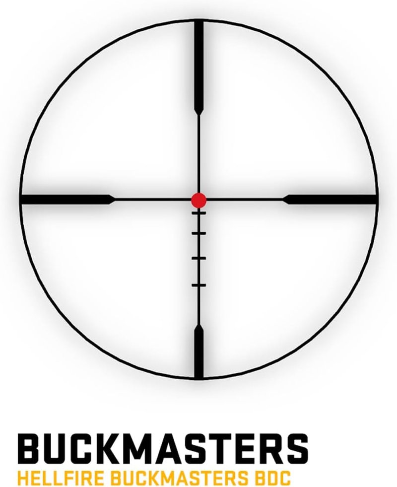 SIG SAUER Buckmasters 3-9x40mm Riflescope - Durable Shockproof & Waterproof, Black Finish