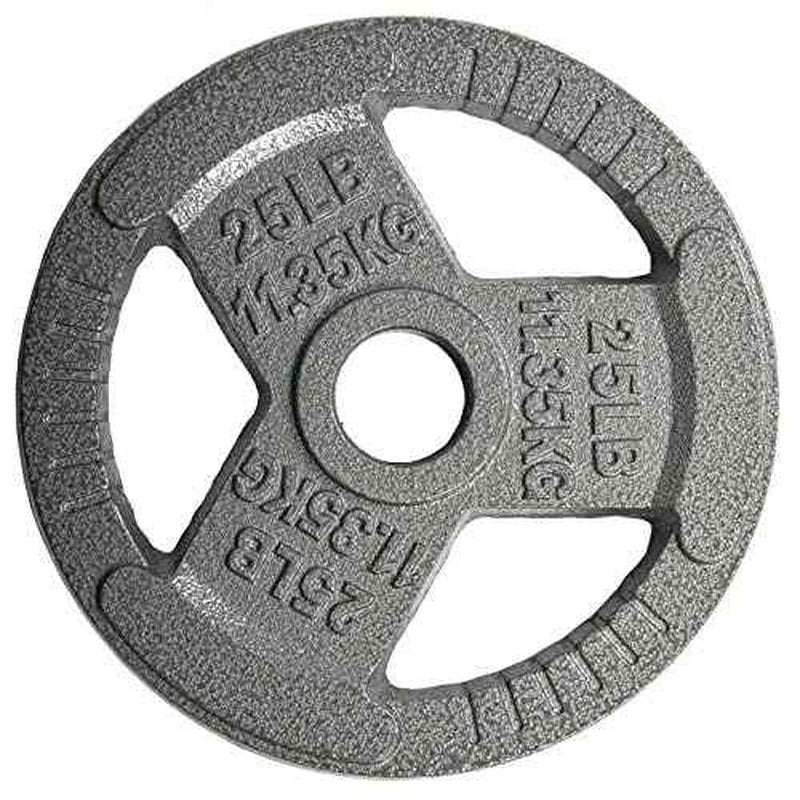 F?itvids Cast Iron 2-Inch Olympic Weight Plate Sets for Strength Training & Weightlifting, 70? LBS or 120 LBS Sets