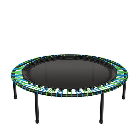 bellicon 39" Fitness Trampoline (Blue-Green) with Screw-on Legs and Bungee Suspension up to 320 lbs (Extra Strong)