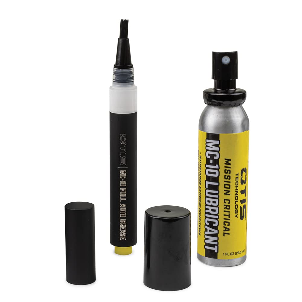 Otis MC-10 High Performance Grease + Lubricant, Gun Cleaning Chemical, Colorless, Odorless, High-Temperature Range, Includes Grease Pen (FG-MCLGC)