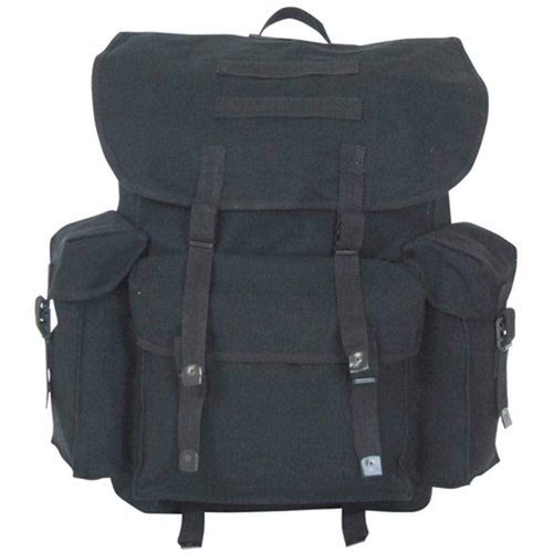 Fox Outdoor Products NATO Style Rucksack, Black, 19 x 12-Inch