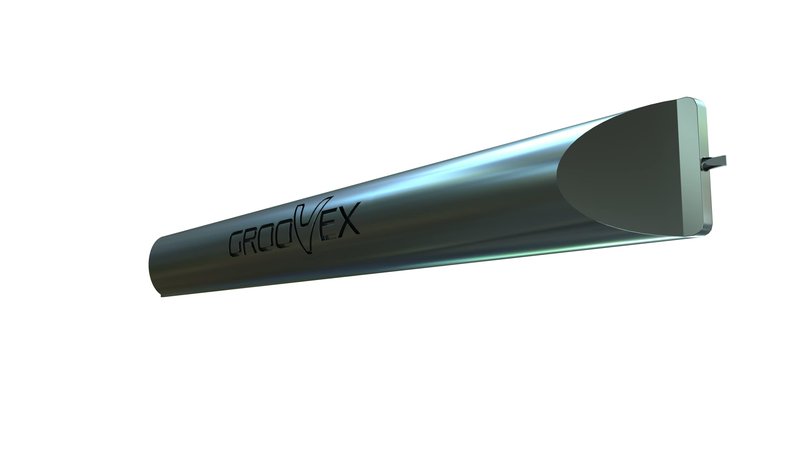 GrooVex Golf High Precision Carbide Groove Sharpener, Maximum conforming Groove Geometry (.035" W .020" D .010" Edge Radius)
