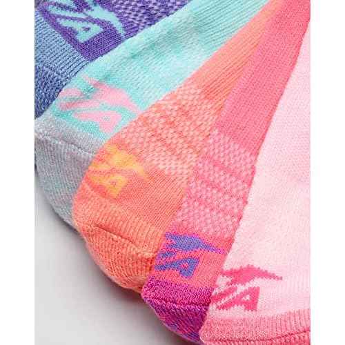 Avia Girls' Socks - 20 Pack Performance Cushion Quarter Cut Socks