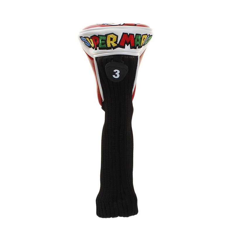 Enjoy Caddie Bag(ENJPL) SMHF001 Super Mario Head Cover for FW (Mario), Medium, Clear