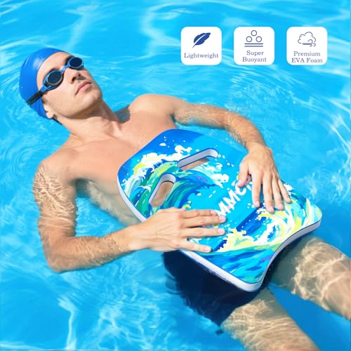 HeySplash Swim Kickboard for Kids, Swimming Kickboard Cute Pattern Swim Training Aid for Children, Pool Exercise Equipments for Beginning Swimmers Safety Swim Board Auxiliary
