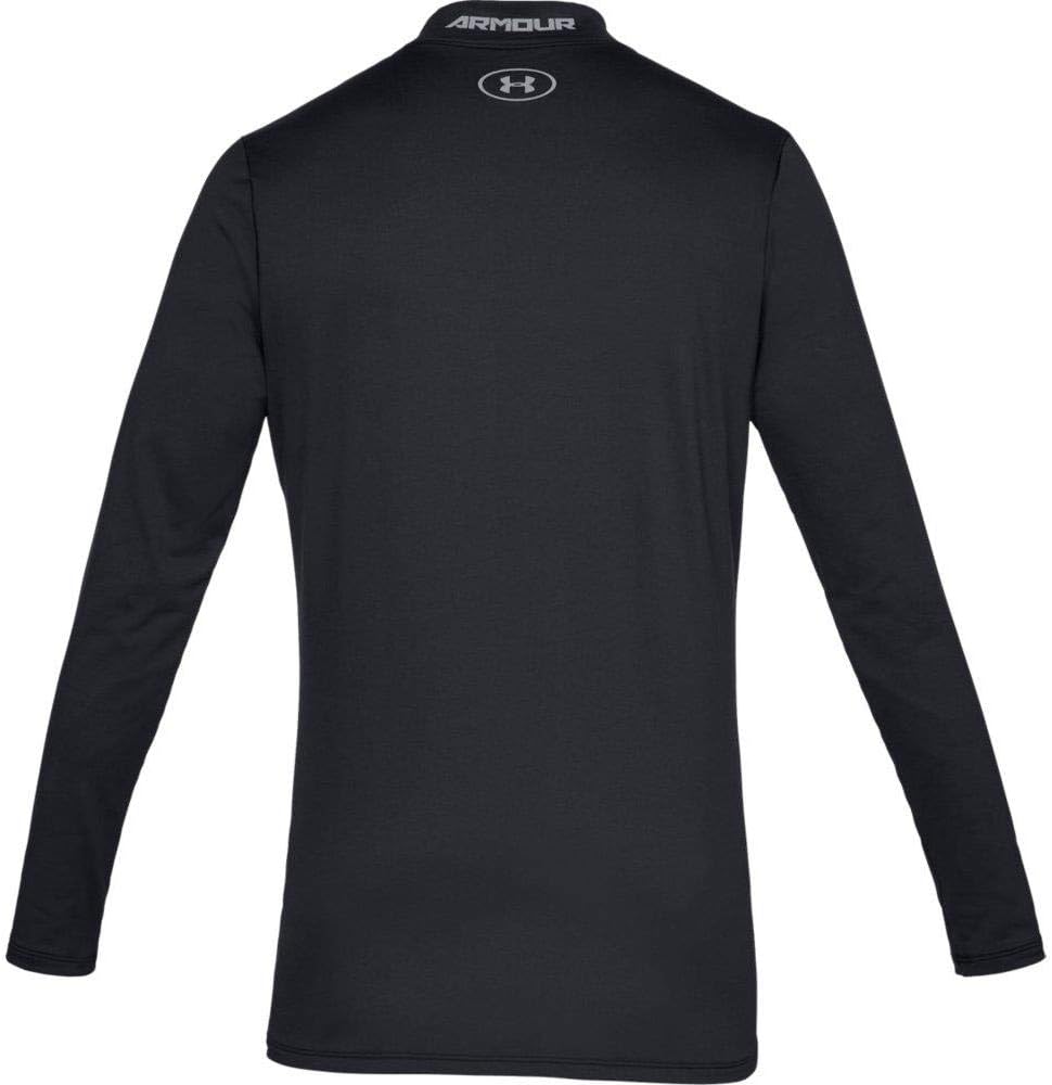 Under Armour Men's ColdGear Fitted Mock - 3XLT Black Thermal Base Layer