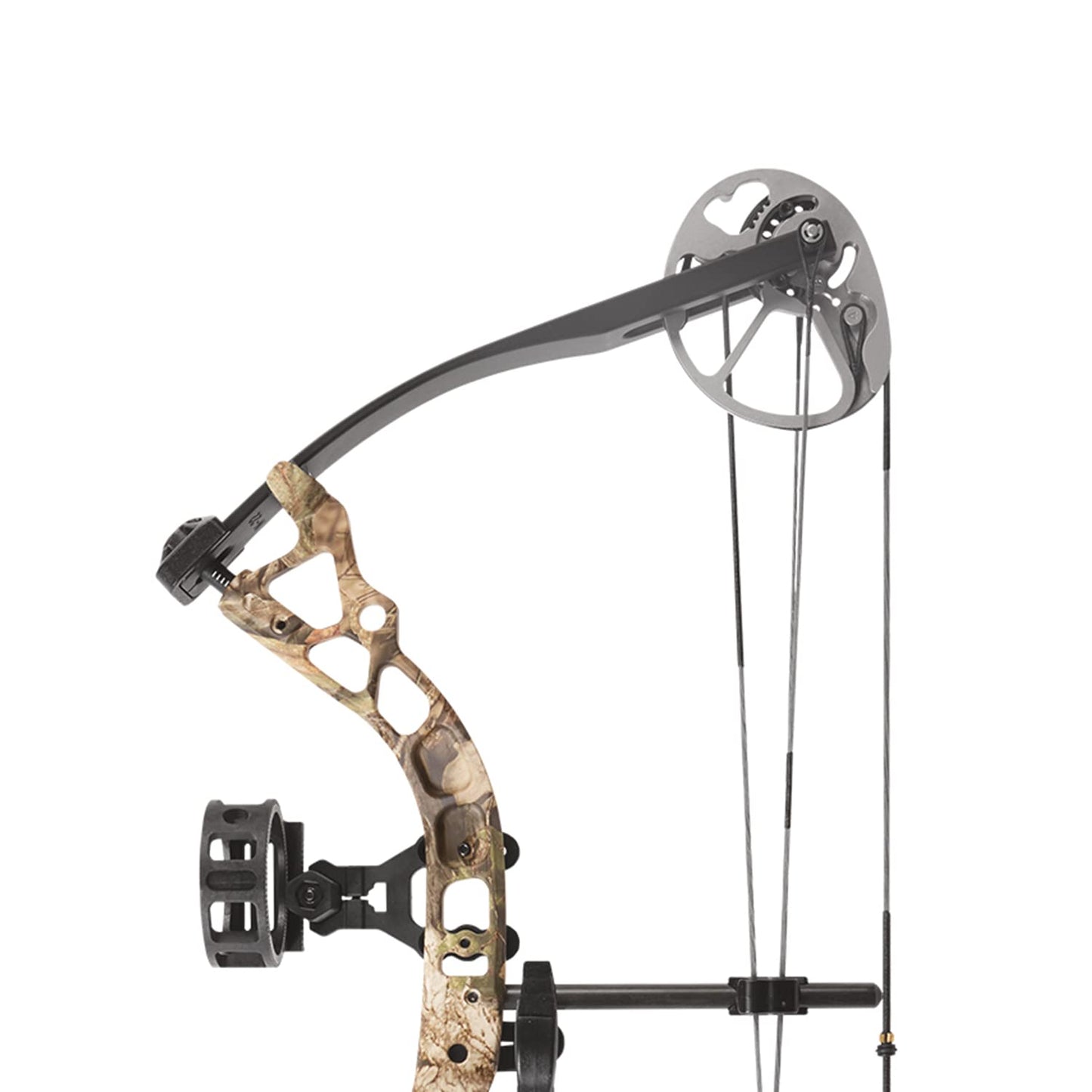 Diamond Archery Youth Atomic Bow - Fully Adjustable Equipped Durable Compound Bow | 6-29 LBS Draw Weight | 12"-24" Draw Length | 191 FPS, Left Hand, Mossy Oak Breakup Country