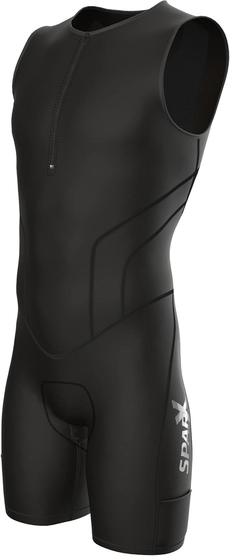 Sparx Men's Triathlon Suit - High-Performance Cycling & Running Skin Suit | Lightweight, Quick-Dry Fabric