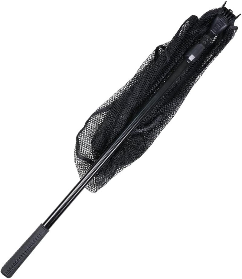 Fishing Landing Net with Telescoping Pole Handle - Extendable 40-63 Inches for Freshwater Fishing