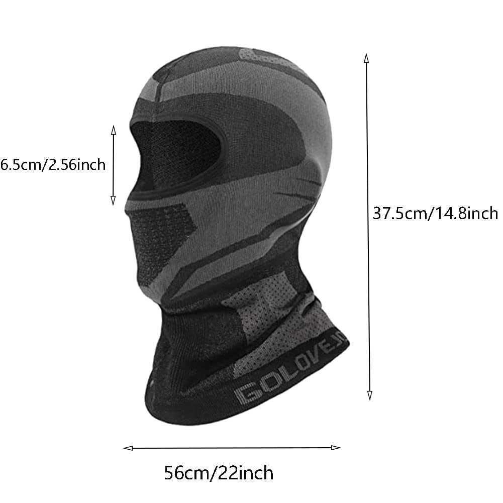 Balaclava Face Mask, Ski Mask for Men Women, Balaclava Face Mask, Black Ski Mask, Motorcycle Face Mask, Neck Gaiters for Men, UV Protector Motorcycle Ski Scarf
