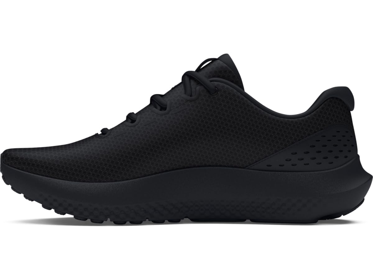 Under Armour Men's Surge 4, (001) Black/Black/Black, 13, US