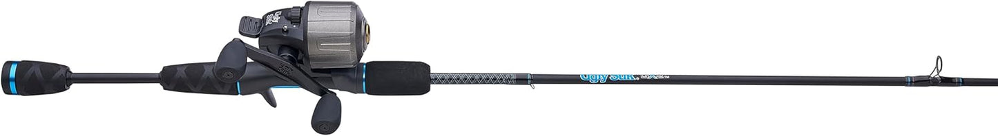 Ugly Stik GX2 Spincast Fishing Rod and Reel Combo - Durable 6' Medium Action