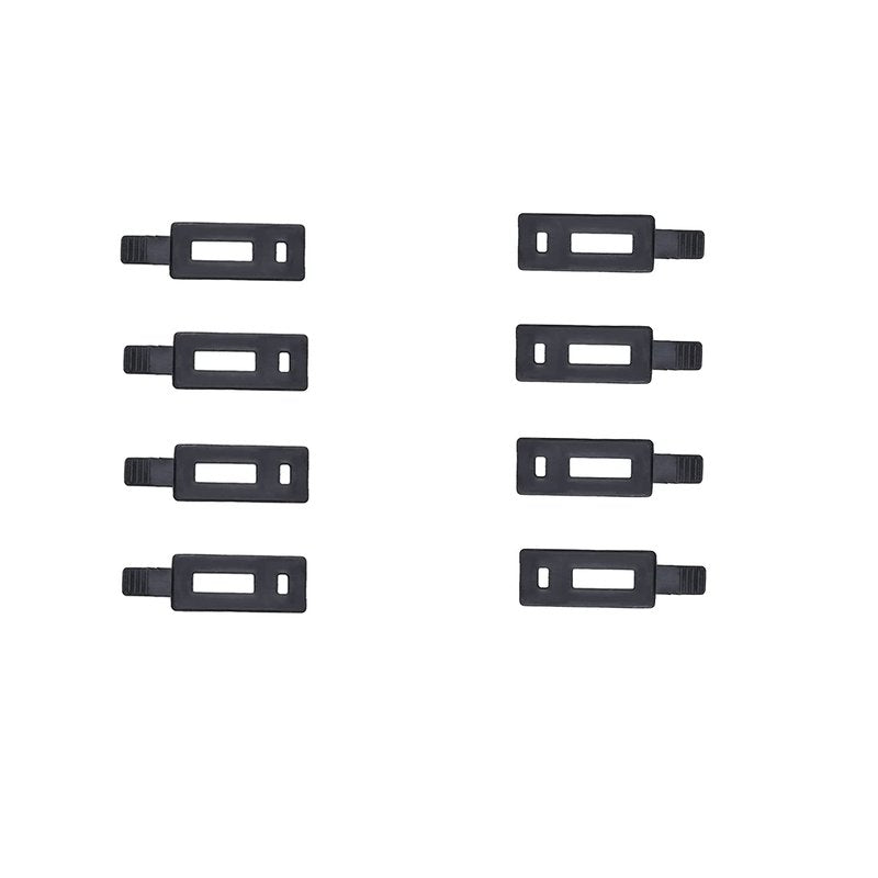 Feather butterfly Replace Yamaha G1, G2, G8, G9, G11 Golf Cart Air Cleaner Hooks （Quantity: 8 latch/Color: Black）