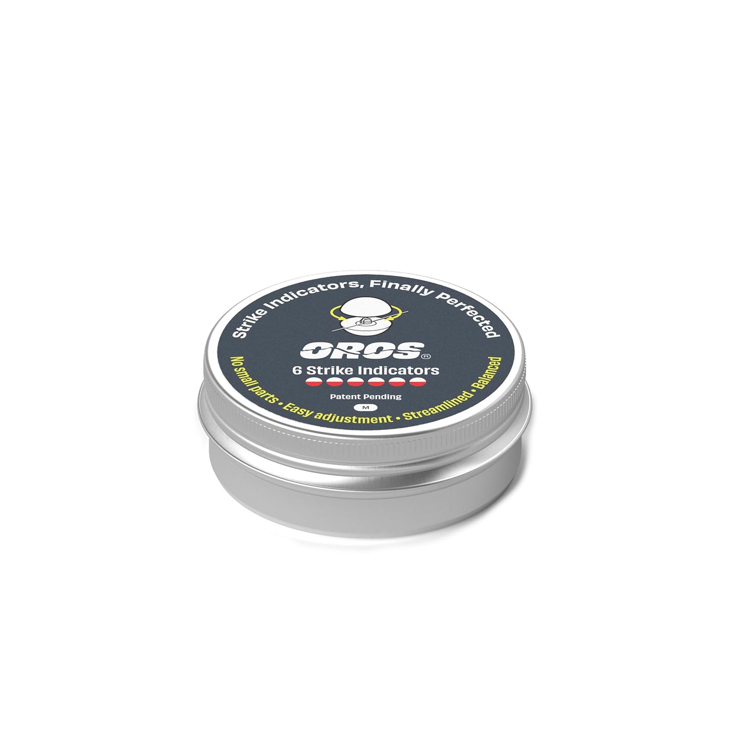 OROS Strike Indicator 6-Pack (Medium, Red & White)