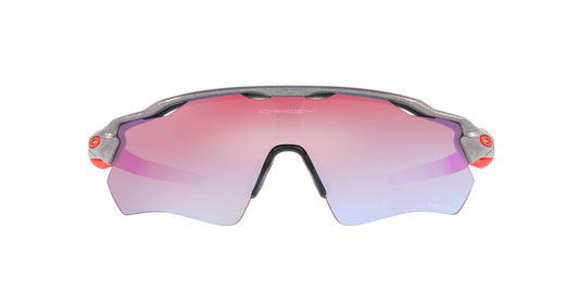 Oakley Men's OO9208 Radar EV Path Rectangular Sunglasses, Space Dust/Prizm Snow Sapphire, 38 mm