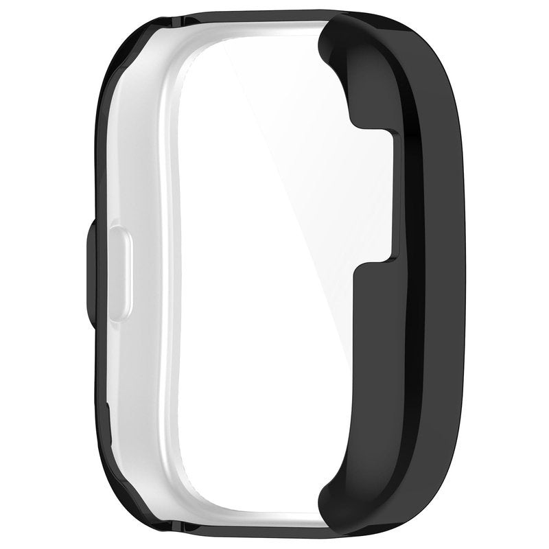 TenCloud 3Pack Screen Protector Cases Compatible with Amazfit Bip 5 Case Soft TPU Full Protection (Black+Black+Black)