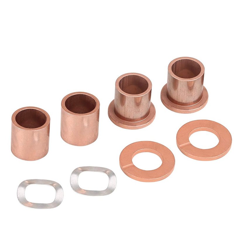 10L0L Golf Cart Upper/Lower Spindle Bronze Bushing King Pin Bushing Fits Club Car DS 1981 Up,Replace OEM 8067, 7048, 1010150, 1016389