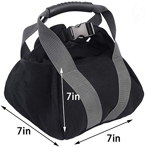 2 Pcs Adjustable Heavy Fitness Power Sandbag, Portable Adjustable Canvas Sand Kettlebell Soft Sand Bag, Weightlifting Dumbbell for Home Training, Fitness, Yoga Workout