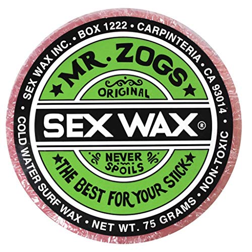 Mr. Zogs Original Sexwax - Cold Water Temperature Coconut Scented (White)