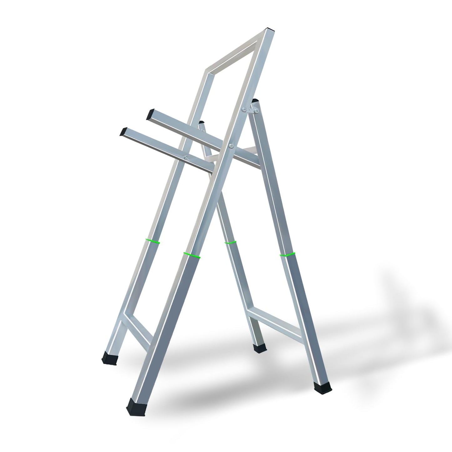 Archery Target Stand for Backyard, Foldable Metal Archery Target Stands for Straw & Point Bag Target Stand - Easy to Carry (Silver-A)