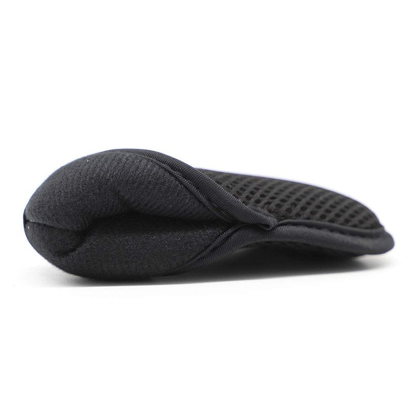 Montela Golf Iron Covers,Golf Iron Head Covers Mesh Golf Iron Covers Set 10pcs Golf Iron Headcovers,Golf Club Head Covers for Iron with Magic Tape Fit Most Brand 4-9 APSX