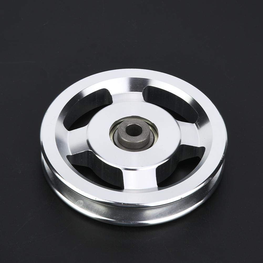 Portable Fitness Bearing Pulley Aluminium Alloy Strength Training Accessory Home Gym Equipment 1 Pcs(??90mm)