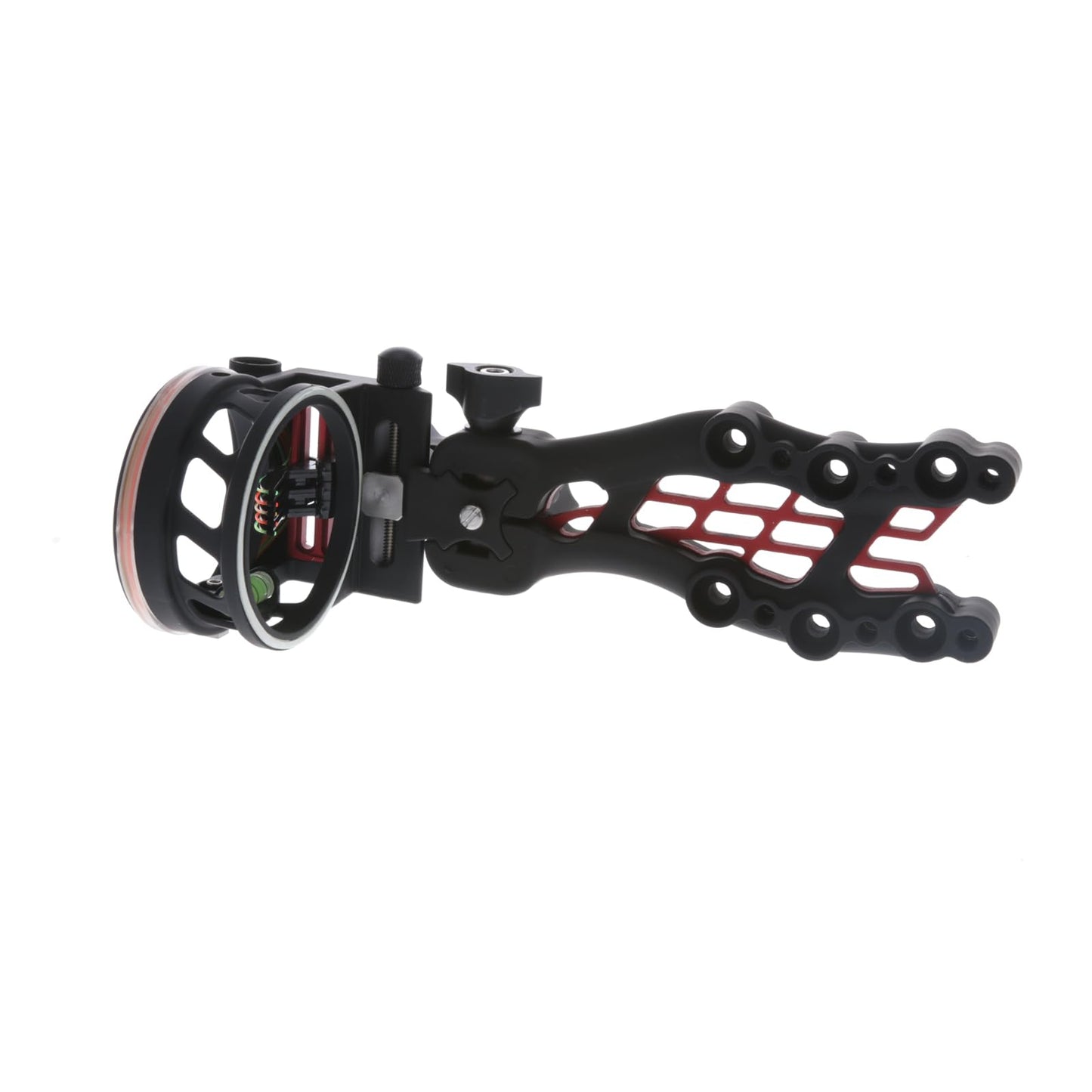 TRUGLO Carbon Hybrid 5-Pin Durable Ultra-Lightweight Micro-Adjustable Bow Sight with Large Circular Field of View, Toolless Micro Adjustment, Black