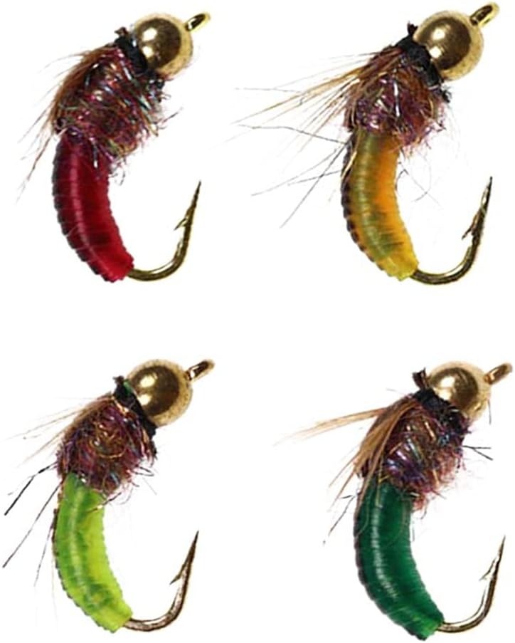 Fly Fishing Flies Kit - Assorted Dry/Wet Flies for Trout & Bass | 33/48/72/100/114/148pcs