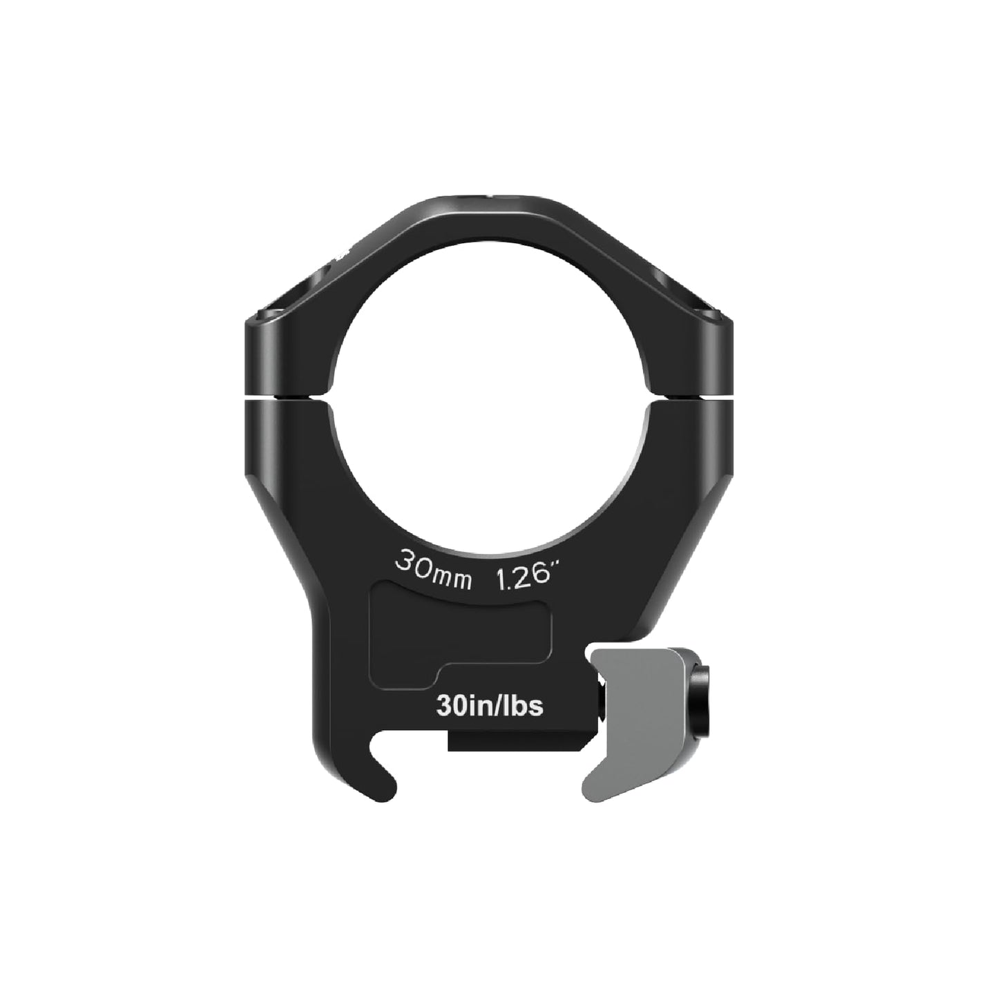 Arken Optics（30mm 1.26" Halo Ti™ Titanium Rifle Scope Rings Precision CNC Machined from 7075 T6 Aluminum & Titanium for MIL-STD Picatinny Rails