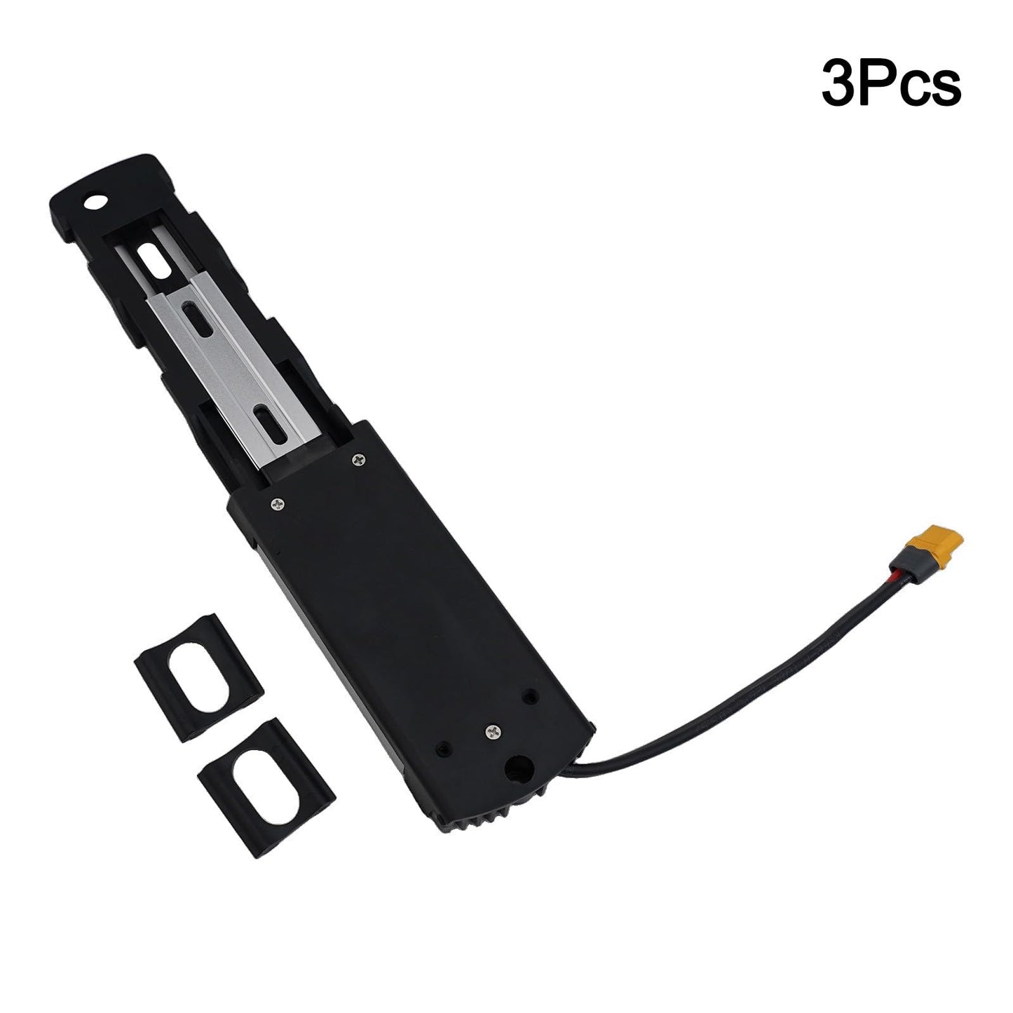 5-Pin Electric Bike Battery Mount Bracket with XT-60 Connector Plastic Battery Holder for Hailong-2