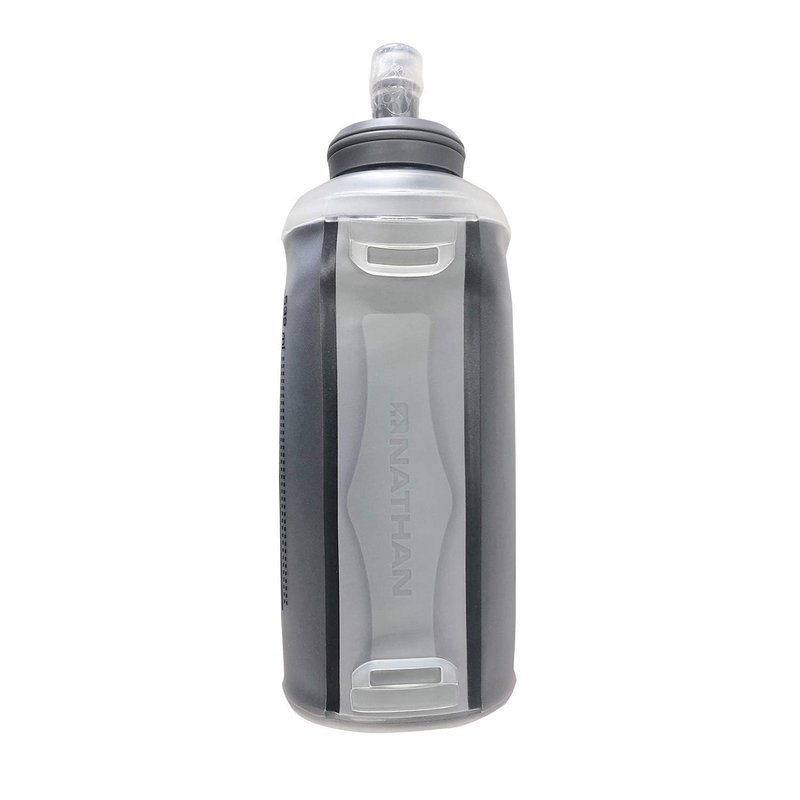 Nathan Insulated Soft Flask, Soft Flask Running Bottle, Hydration Insulated Water Bottle for Hiking, Walking, Exercise, Fits in Vests, 18oz
