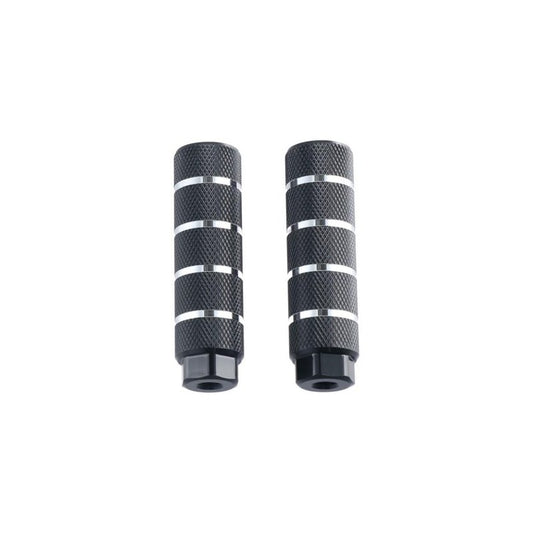 Pokinge 1 Pair Aluminum Alloy Bike Pegs, Anti-Skid Bicycle Pegs BMX Bicycle Rear Stunt Studs Pegs Lead Foot Bicycle Pegs Suitable for 3/8 inch Axle