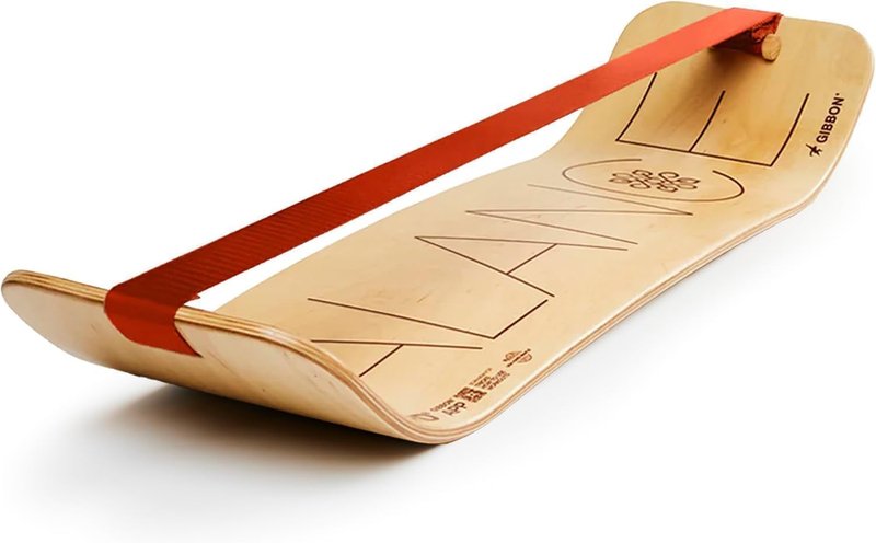 GIBBON SlackBoard | Balance Board for Core Workouts & Standing Desk Exercise - 1 & 2 Line Options