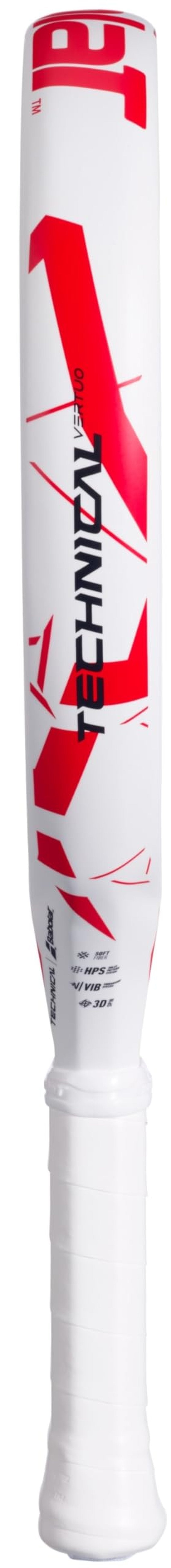 Babolat Technical Vertuo Juan Lebron Padel Racket (White/Black/Red)