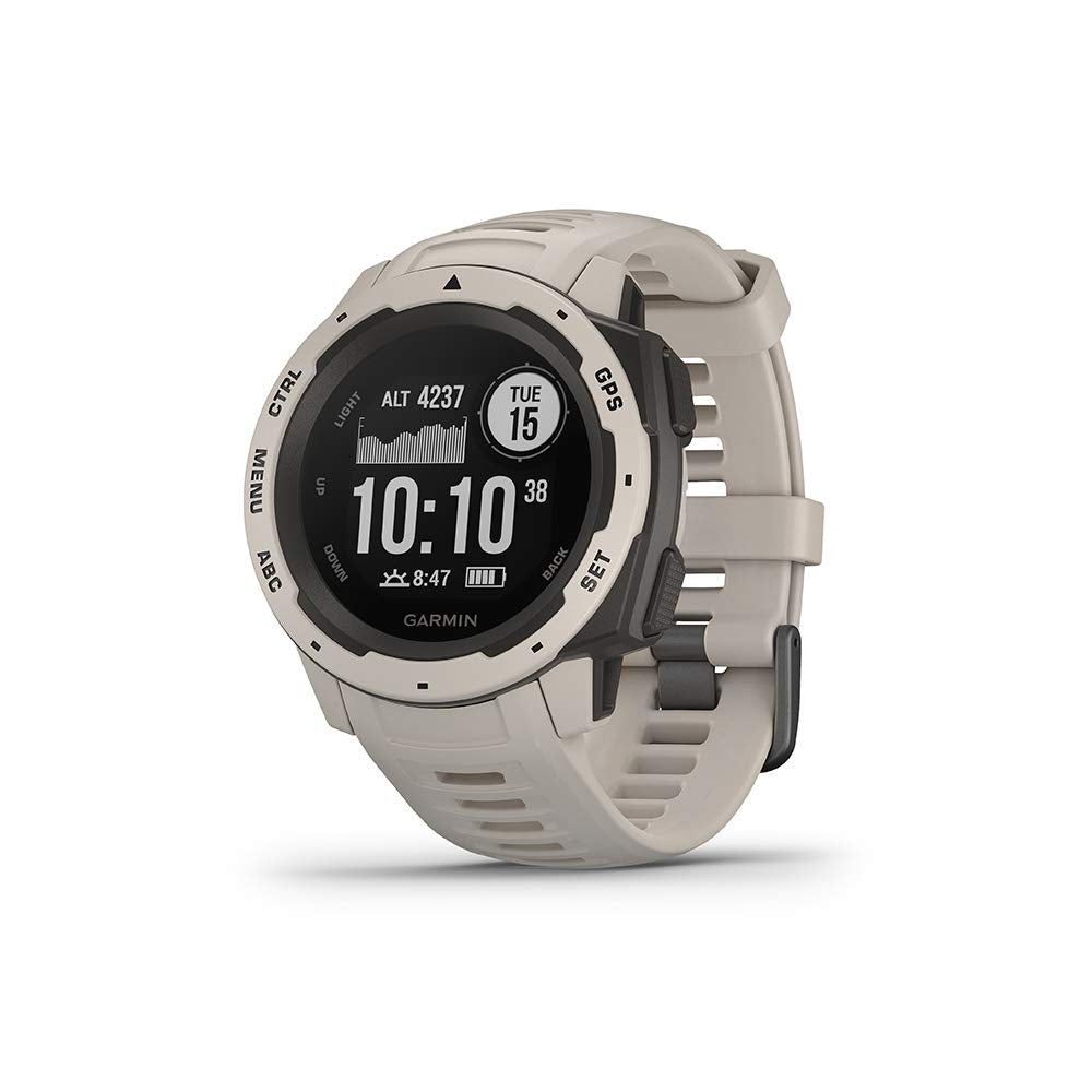 Garmin 010-02064-01 Tundra & 010-02064-00 Instinct, Rugged Outdoor Watch with GPS, Features Glonass and Galileo, Heart Rate Monitoring and 3-Axis Compass, Graphite