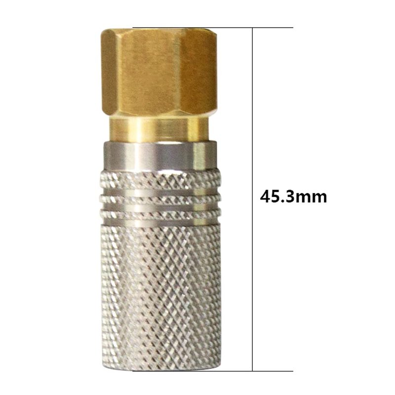 HMKUGO Paintball PCP 1/8" BSPP Female Thread Coupler HPA CO2 Air Tank Refill Connector Quick Disconnect Quick Release Adapter Fitting