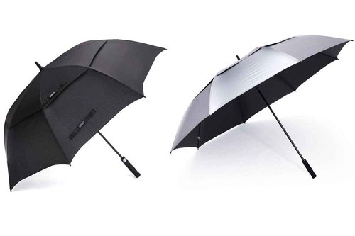 G4Free 62 inch Golf Umbrella and 72 Inch UV Golf Umbrella Double Canopy