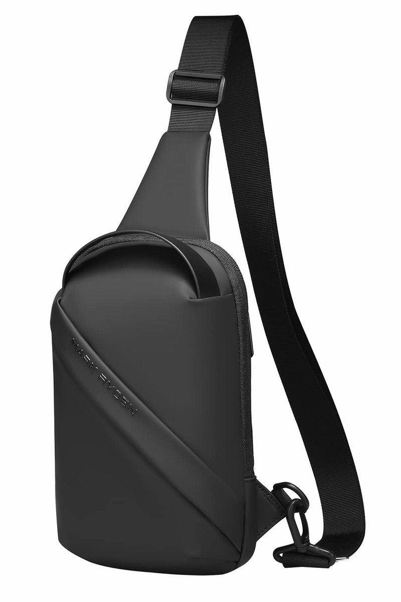 Muzee Crossbody Sling Bag for Women & Men,Lightweight Small Travel Backpack, One Strap Chest Bag for Hiking, Daypack & Travel Essentials