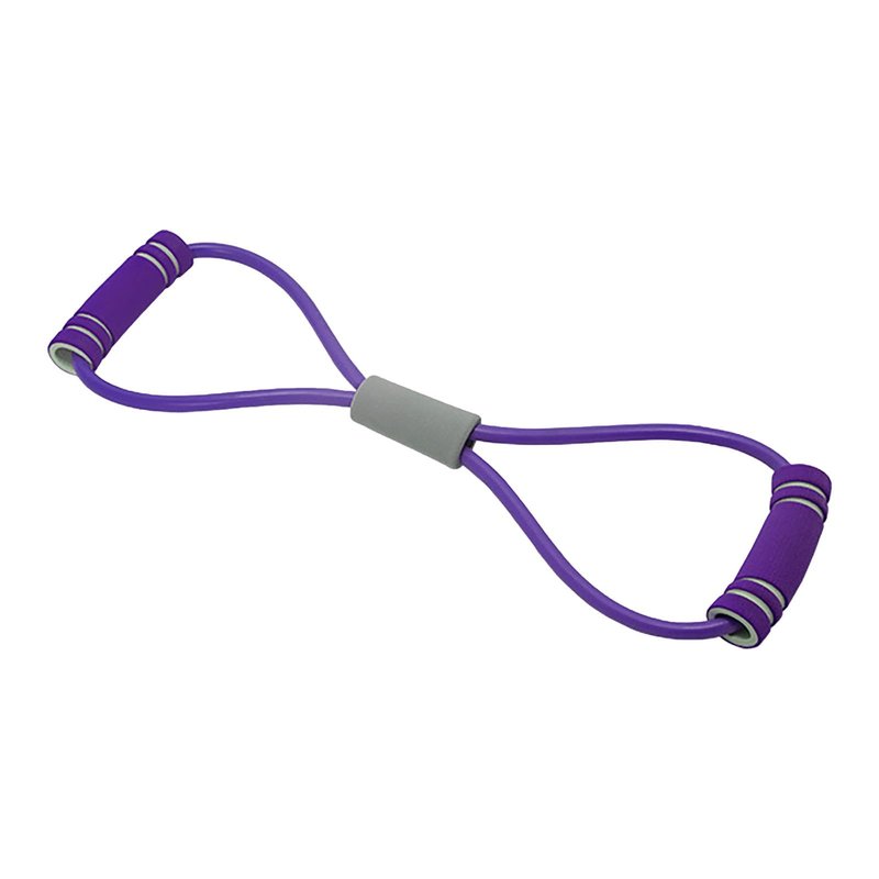 8 Fitness Resistance Band, PVC Versatile Elastic Exercise Band Stretching Strap Yoga Pilates Pulling Rope Muscle Training for Arm Shoulder Leg Stretch