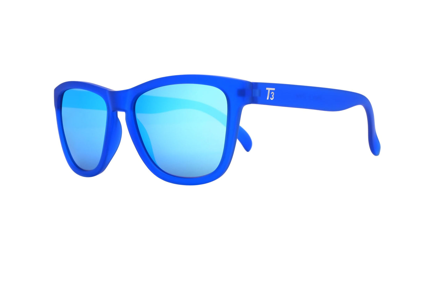 T3 Shades Men's and Women's Classic Polarized Sunglasses with UV400 protection, Blue