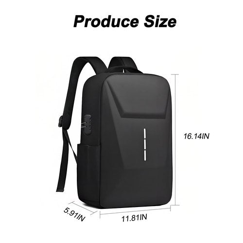 Azduou Bag for Starlink Mini, Stylish Bag with Adjustable Shoulder Strap, Water-resistant Shoulder Bag Multipurpose Sling Backpack for Travel, Cycling, Work, Sport, Hiking(15.6 Inch,Black)