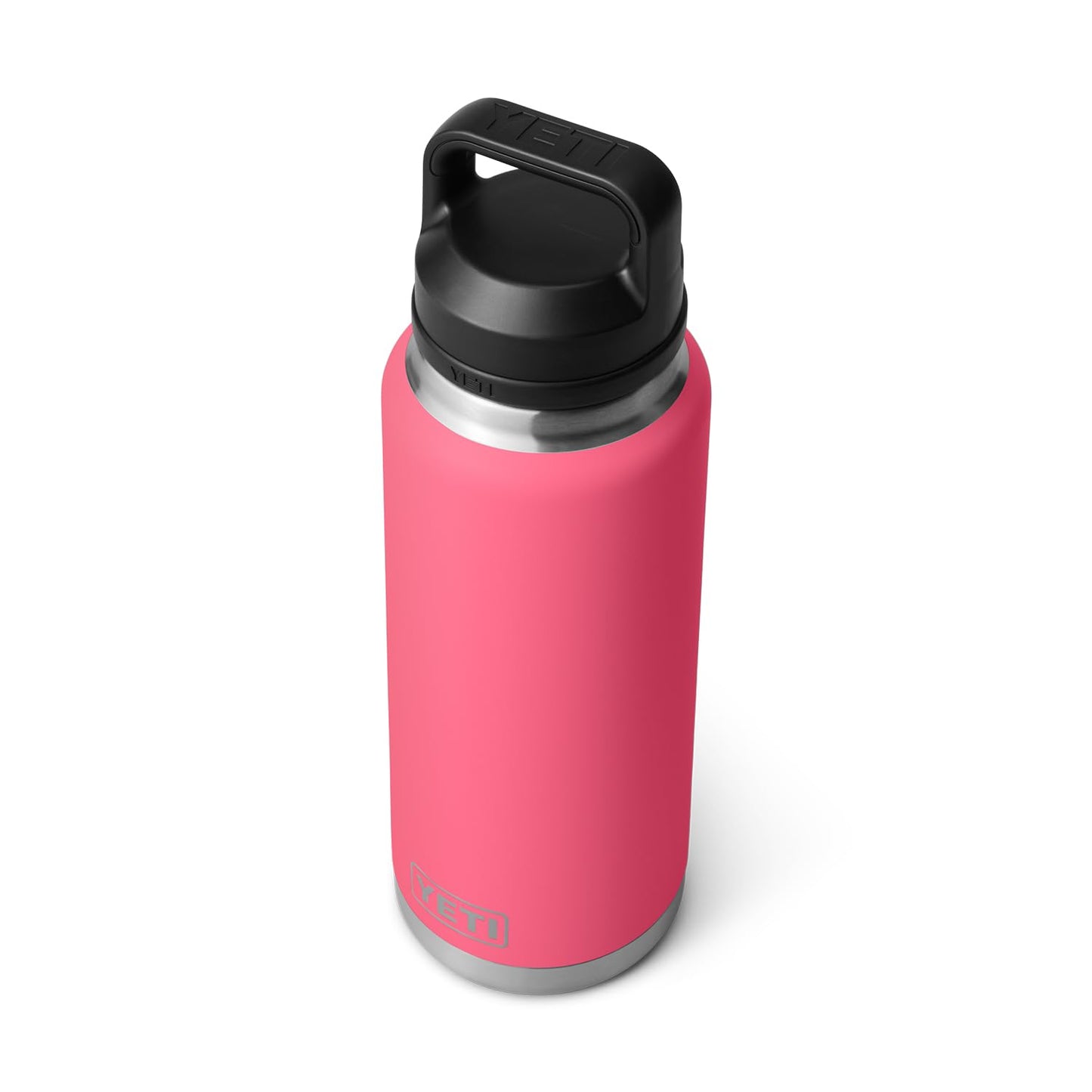 YETI Rambler 36 oz Bottle, Vacuum Insulated, Stainless Steel with Chug Cap, Tropical Pink