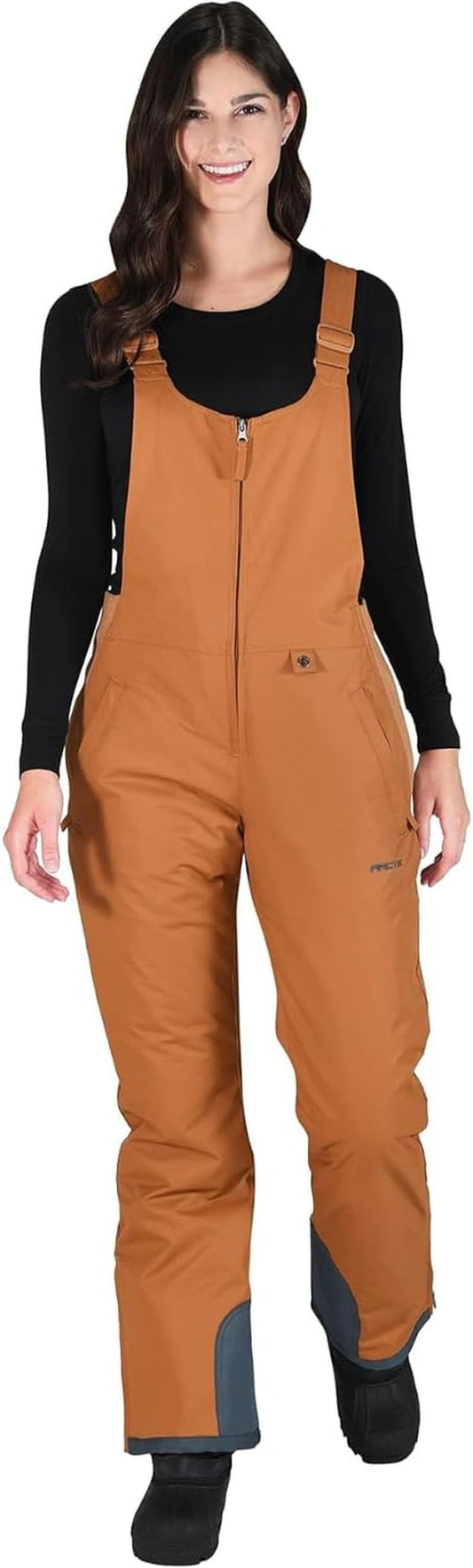Women's Insulated Ski Bibs - Water Resistant Snow Pants for Skiing & Snowboarding | Arctix