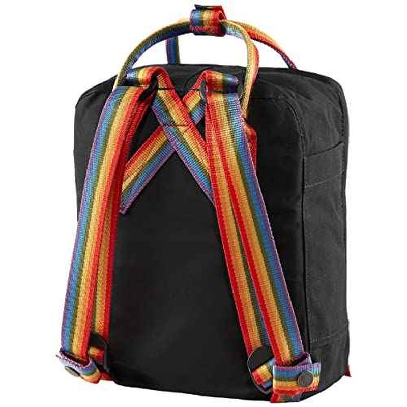 Fj?llr?ven K?nken Rainbow Mini Black/Rainbow Pattern One Size