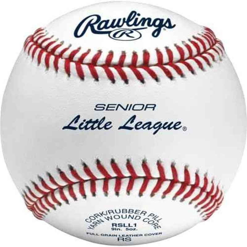 Rawlings | Senior Little League Baseballs | Competition Grade | RSLL1 | Youth/14U | 12 Count