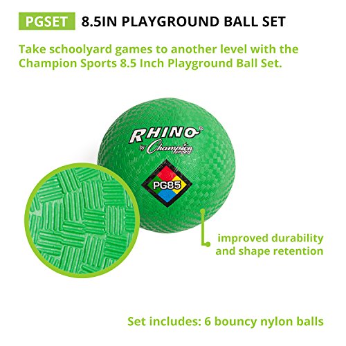 Champion Sports Playground Ball and Equipment Storage Bundle