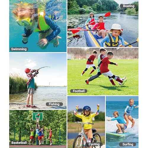 UPF 50+ Sun Shirts 5T to Youth Rash Guard for Boys and Kid Girls Long Sleeve UV Protection Sun Shirts
