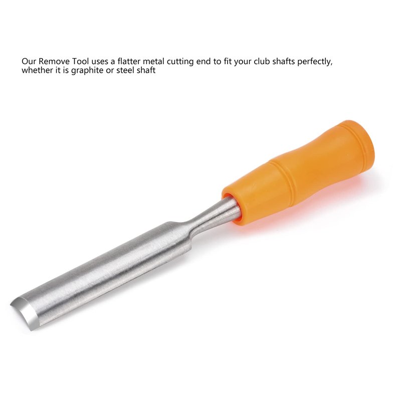 LUAATT Golf Grip Tape Remover Tool,Graphite/Steel Shaft Tape Stripper Remover,Golf Tape Removal Kit
