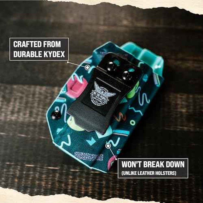 We The People Holsters - Carbon Fiber - Right Hand - IWB Holster Compatible with Springfield XD-M 3.8" Compact 9MM/.40SW