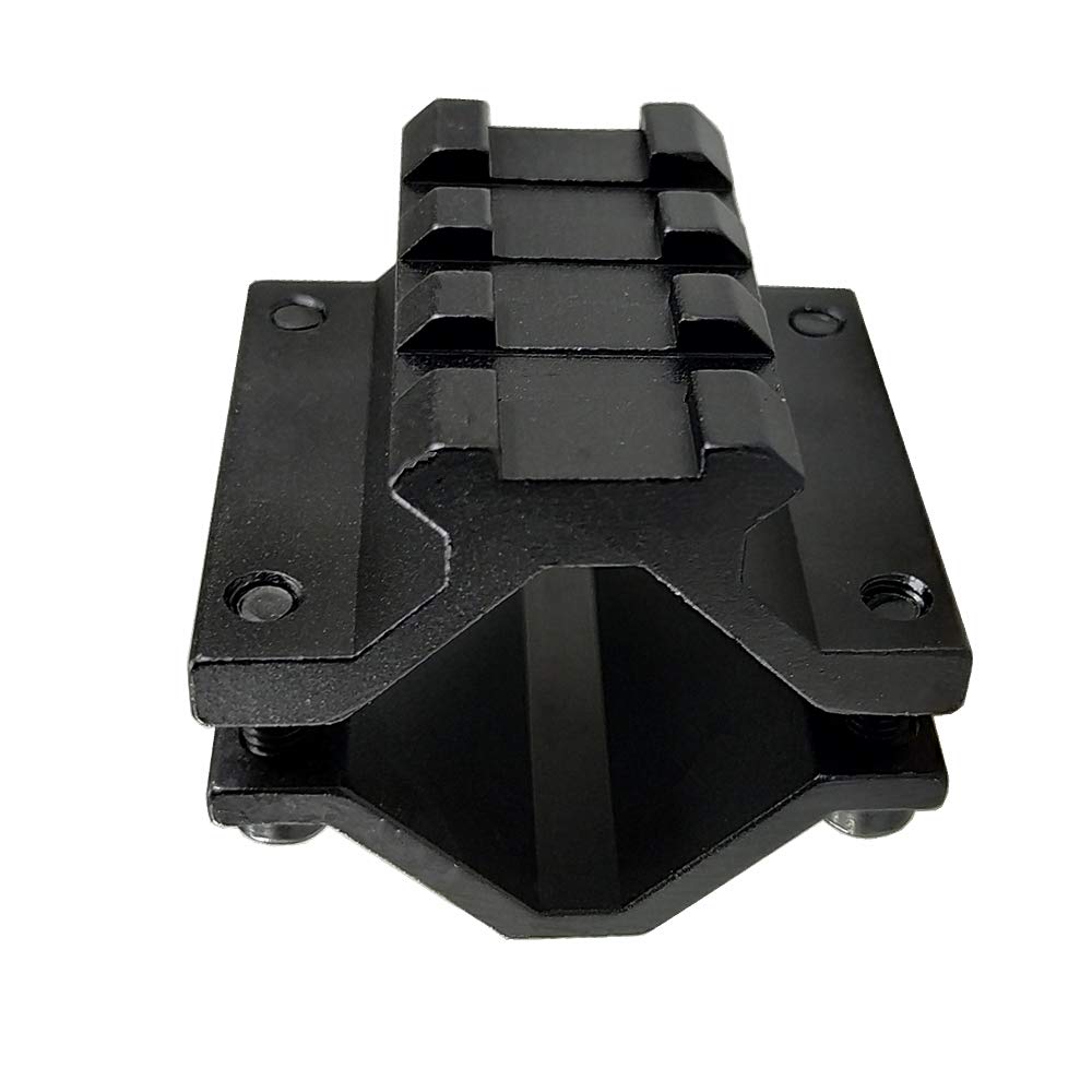 Persei Scope Barrel Clamp Mount Adapter with Weaver Picatinny Rail